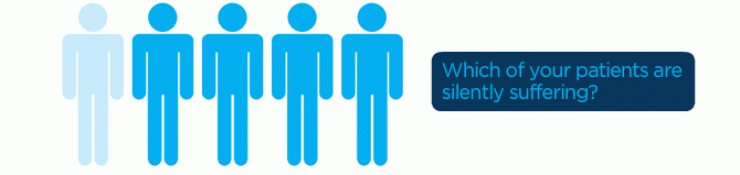 Which of your patients are silently suffering? Which of your patients are silently suffering?