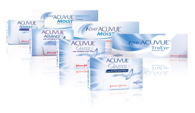 UV BLOCKING ACUVUE RANGE